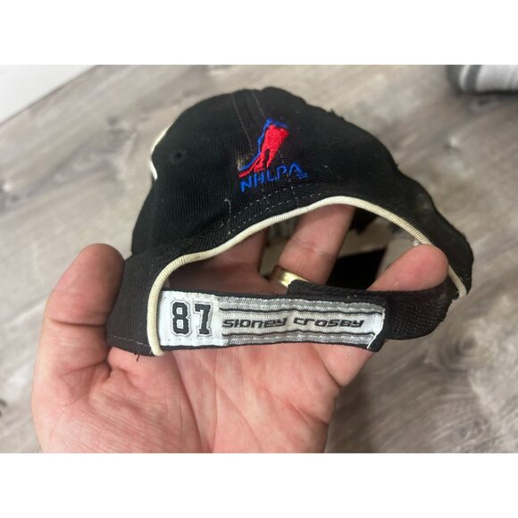 Vintage Men Sidney Crosby 87 NHL Fan Cap Snap Back White - Picture 2 of 6